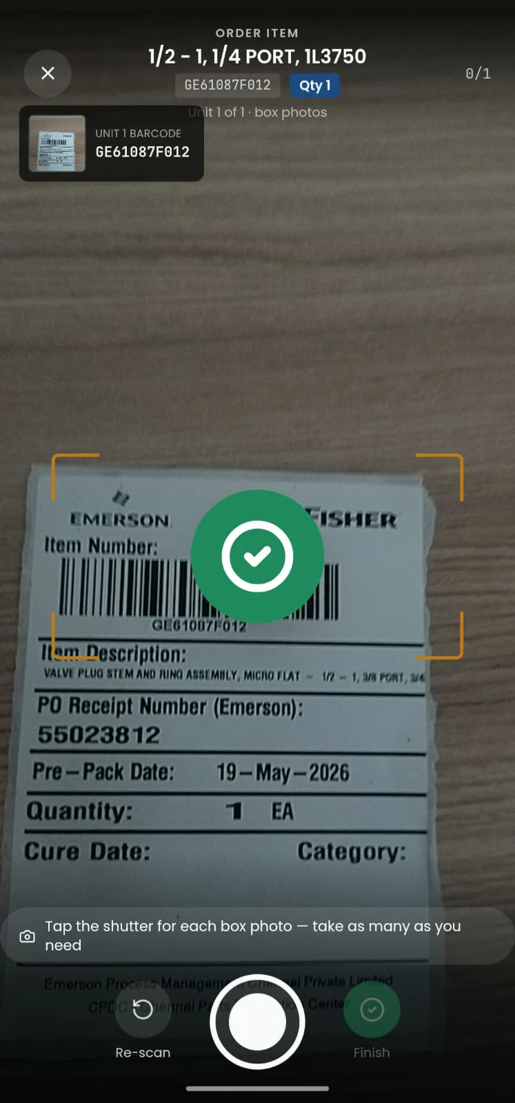 Mobile dispatch alert screen 3
