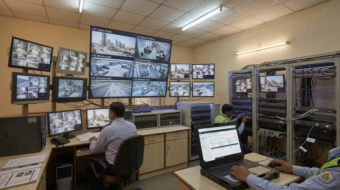 During — migration of 500 cameras to cloud VMS