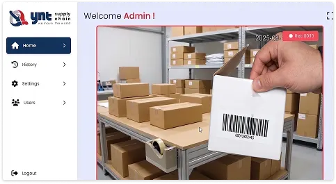 Centralized packing dashboard showing searchable order history